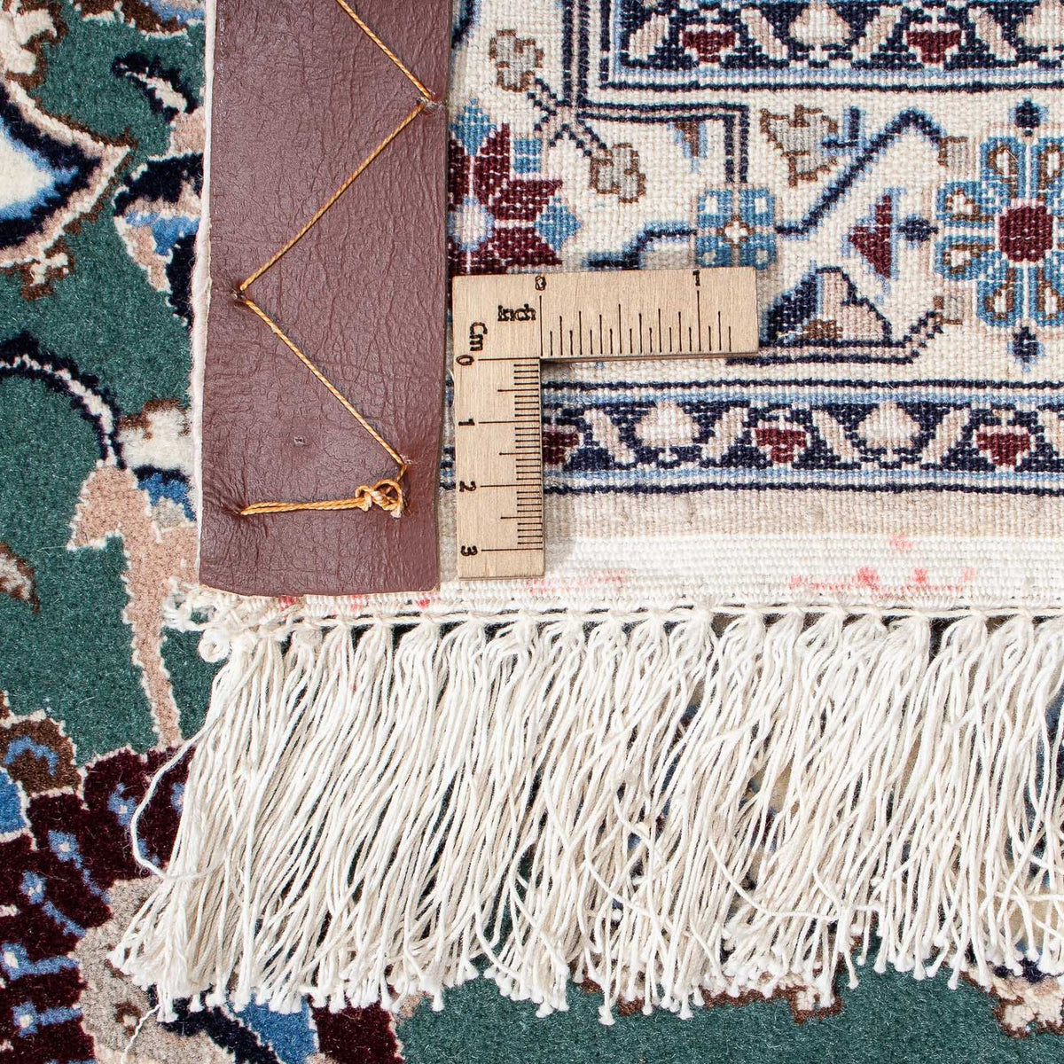 Dywan perski - Nain - Premium - 307 x 206 cm - zielona