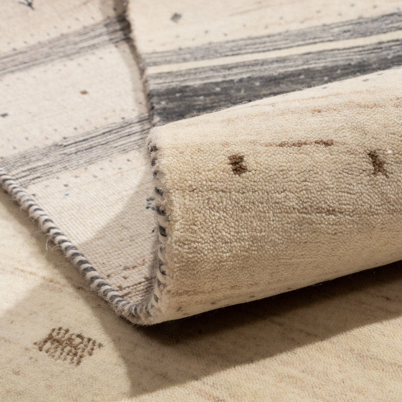 Dywan Gabbeh - Loribaft Perski - 303 x 201 cm - beżowy