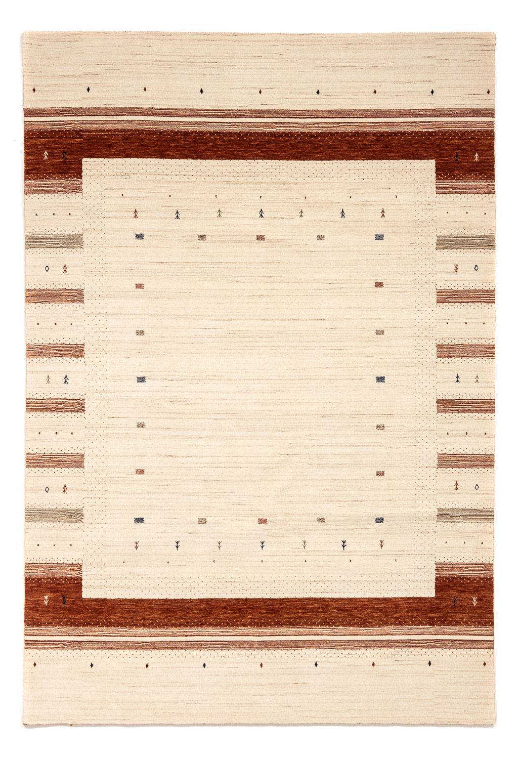 Dywan Gabbeh - Loribaft Perski - 304 x 206 cm - beżowy