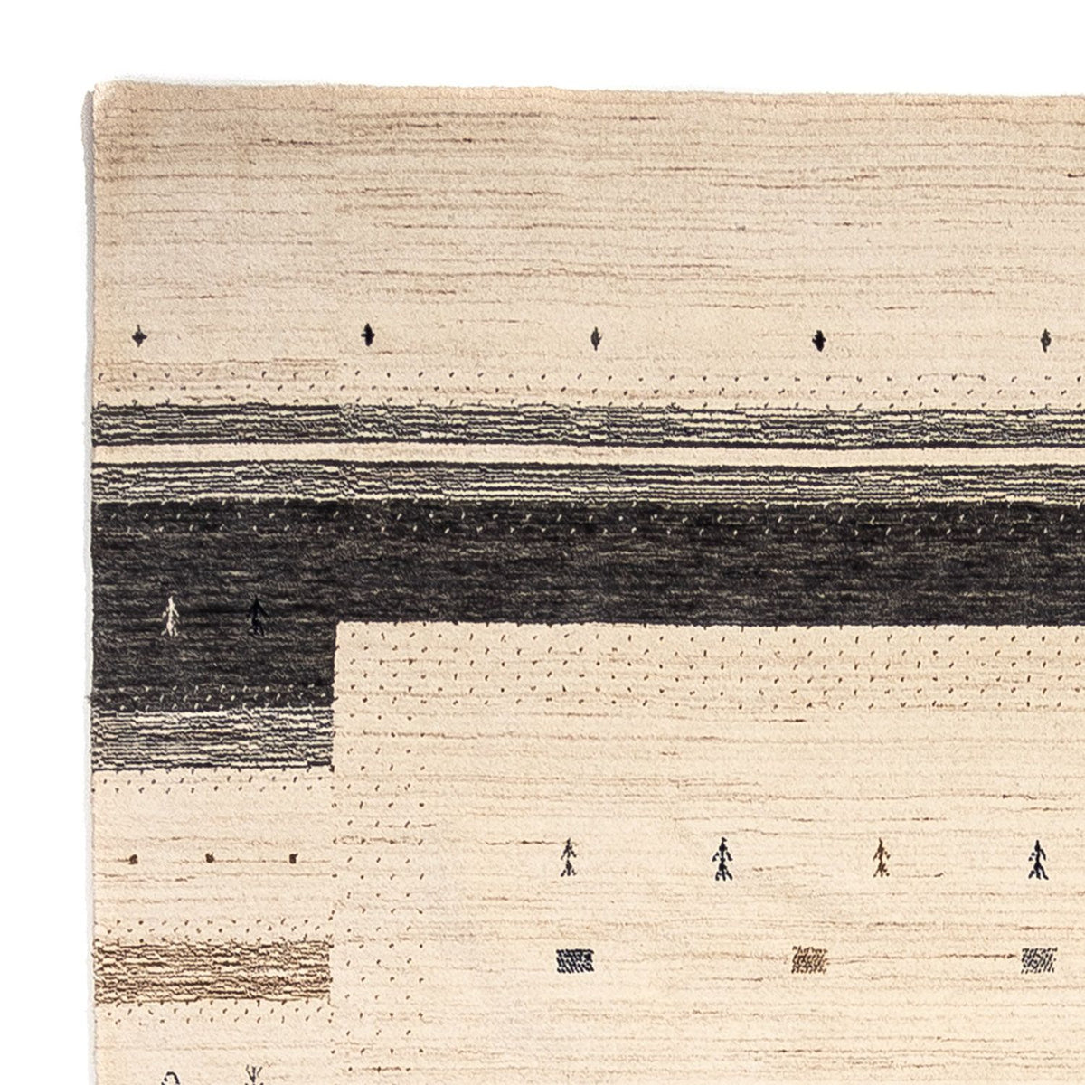 Dywan Gabbeh - Loribaft Perski - 304 x 200 cm - beżowy