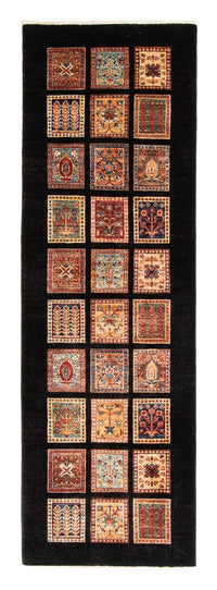 Biegacz Dywan Zieglera - 245 x 78 cm - ciemnoniebieski