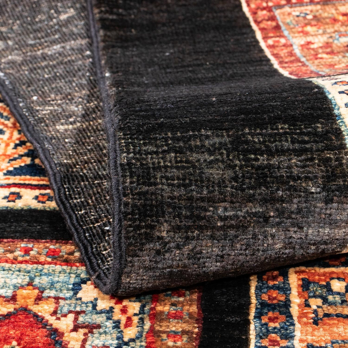 Biegacz Dywan Zieglera - 245 x 78 cm - ciemnoniebieski