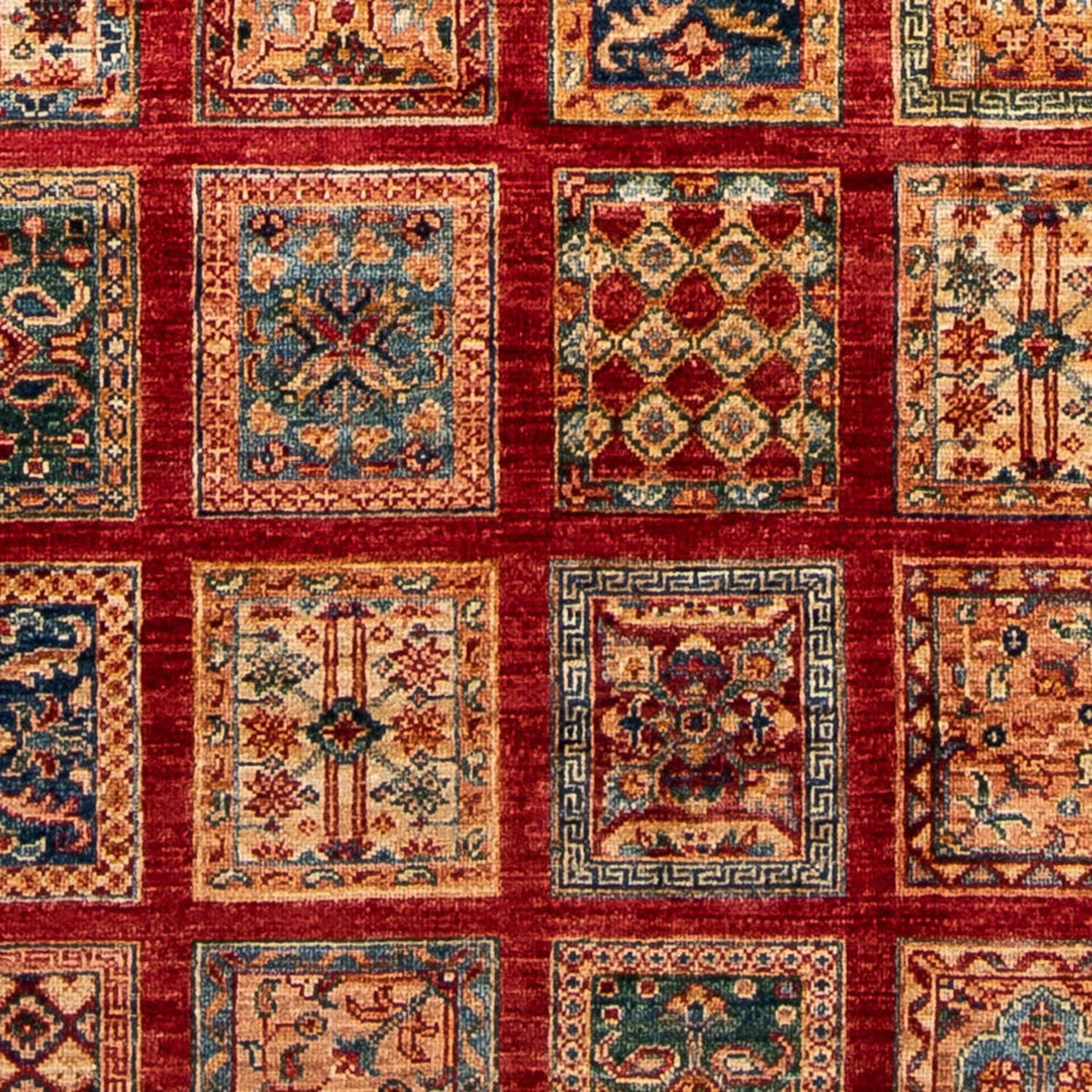 Dywan Zieglera - 303 x 204 cm - ciemna czerwień