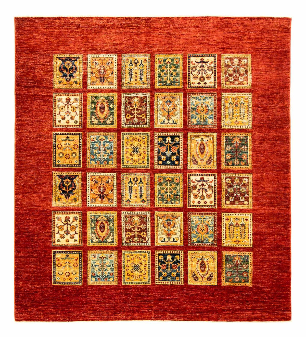 Dywan Zieglera - 339 x 247 cm - ciemna czerwień