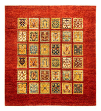 Dywan Zieglera - 339 x 247 cm - ciemna czerwień