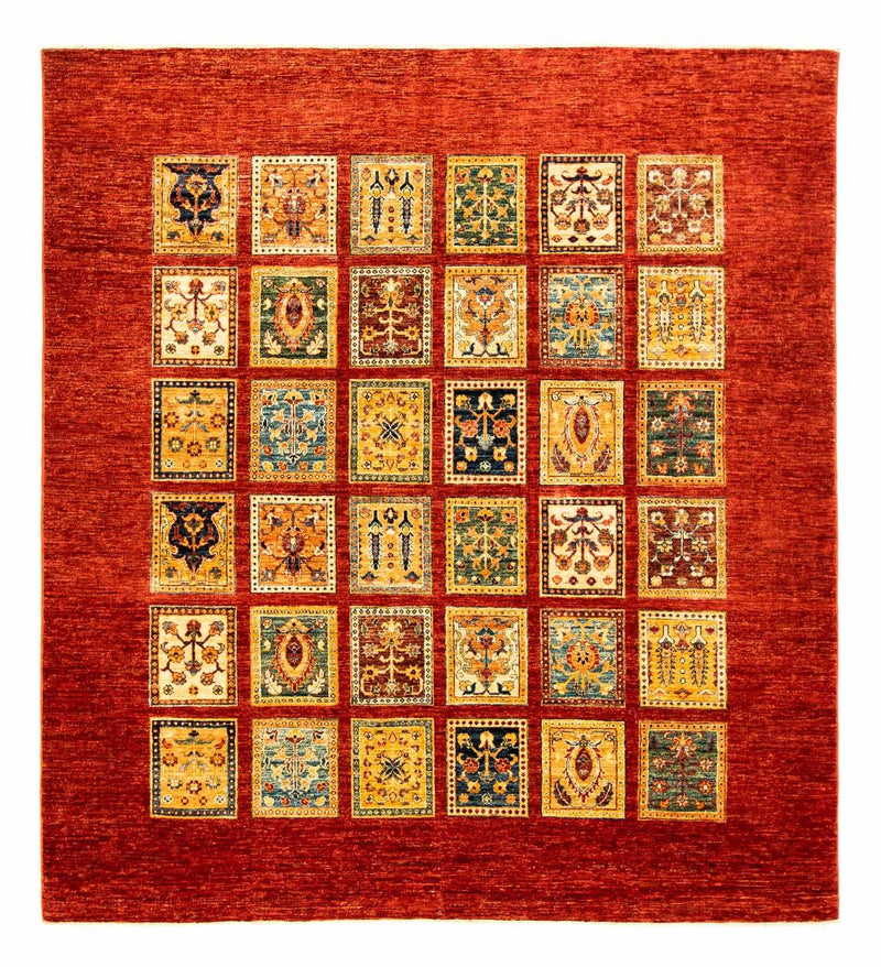 Dywan Zieglera - 339 x 247 cm - ciemna czerwień