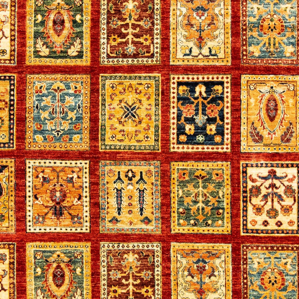 Dywan Zieglera - 339 x 247 cm - ciemna czerwień