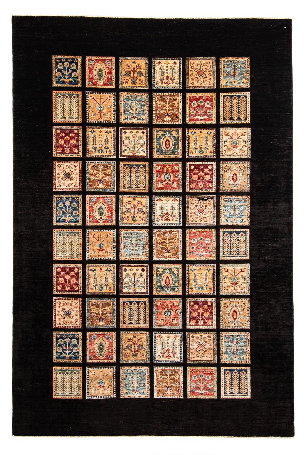 Dywan Zieglera - 297 x 198 cm - ciemnoniebieski