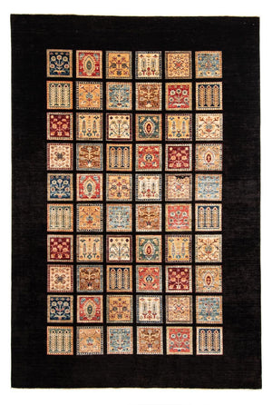 Dywan Zieglera - 297 x 198 cm - ciemnoniebieski