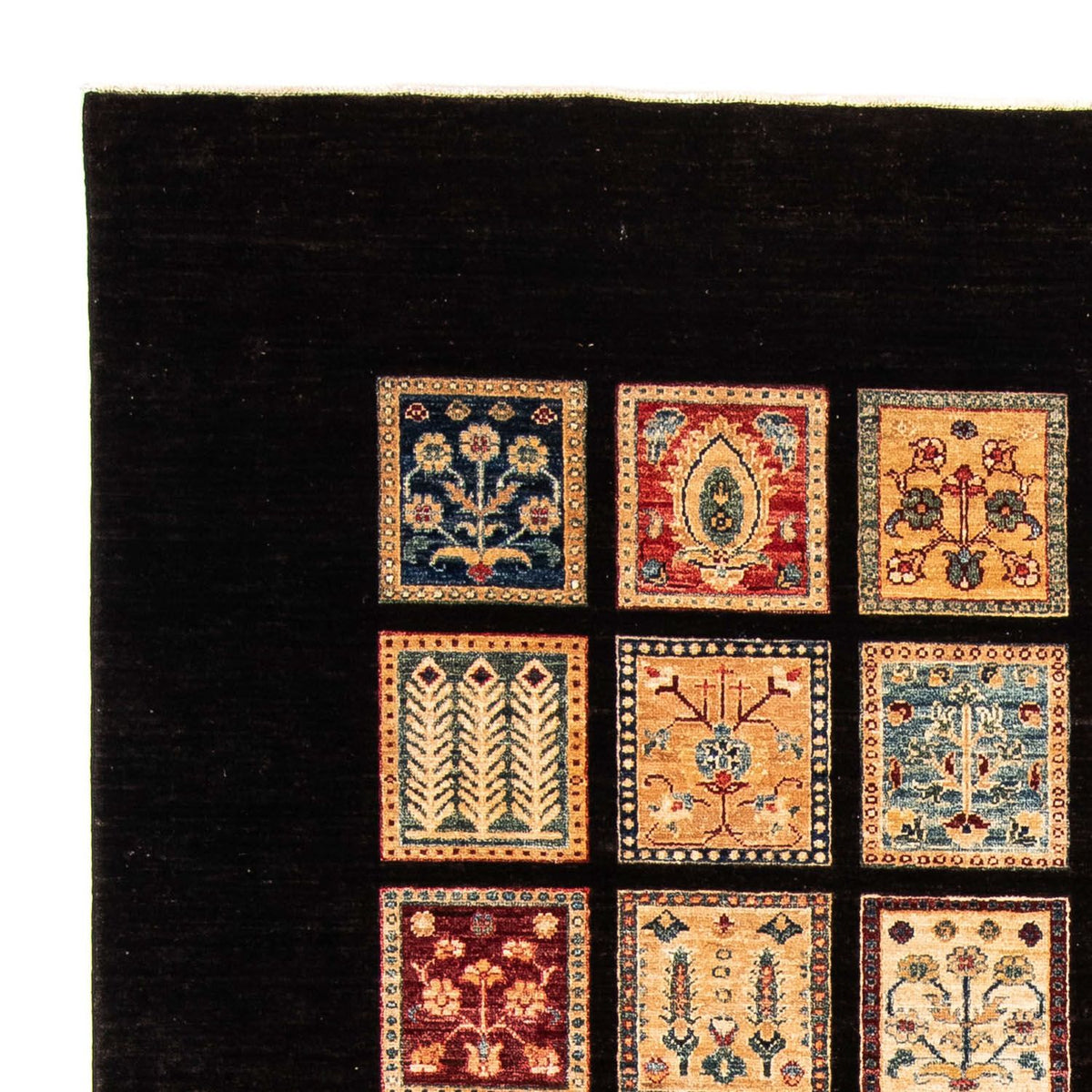 Dywan Zieglera - 297 x 198 cm - ciemnoniebieski