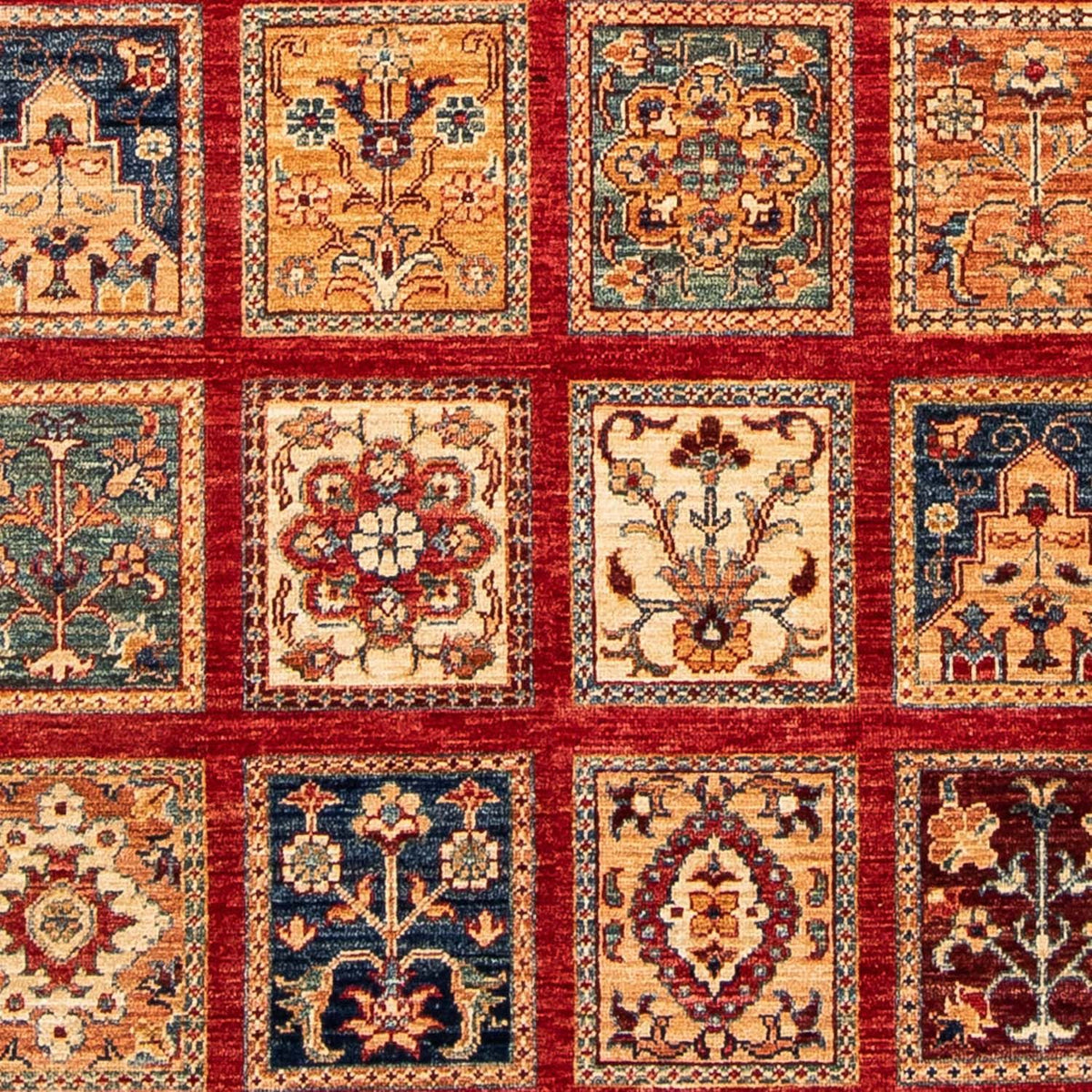 Dywan Zieglera - 296 x 191 cm - ciemna czerwień