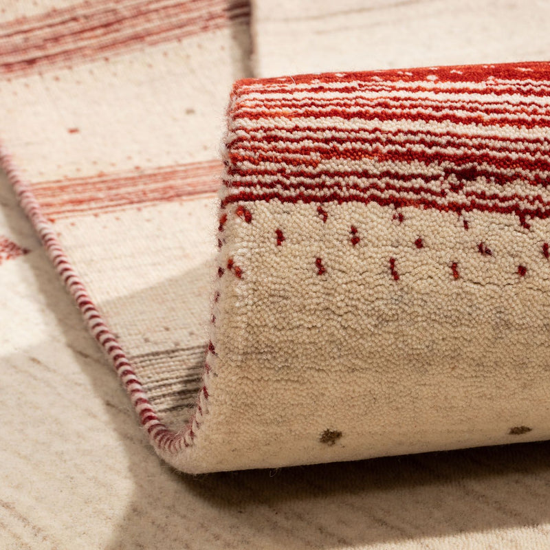 Dywan Gabbeh - Loribaft Perski - 298 x 203 cm - beżowy