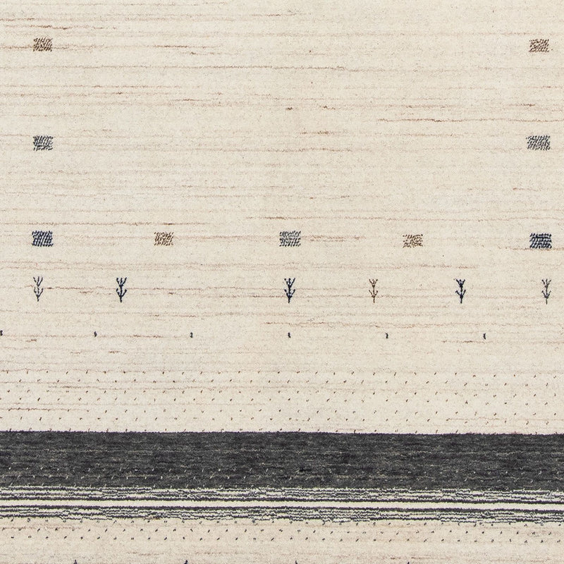 Dywan Gabbeh - Loribaft Perski - 245 x 169 cm - beżowy