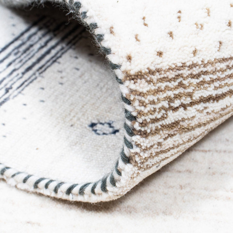 Dywan Gabbeh - Loribaft Perski - 245 x 169 cm - beżowy