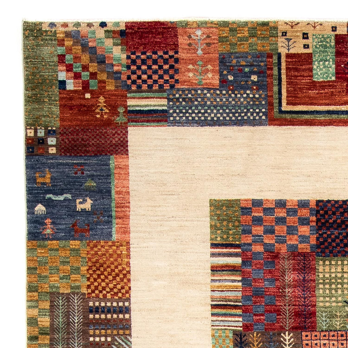 Loribaft Dywan 200x290cm - Perserteppich Wollteppich