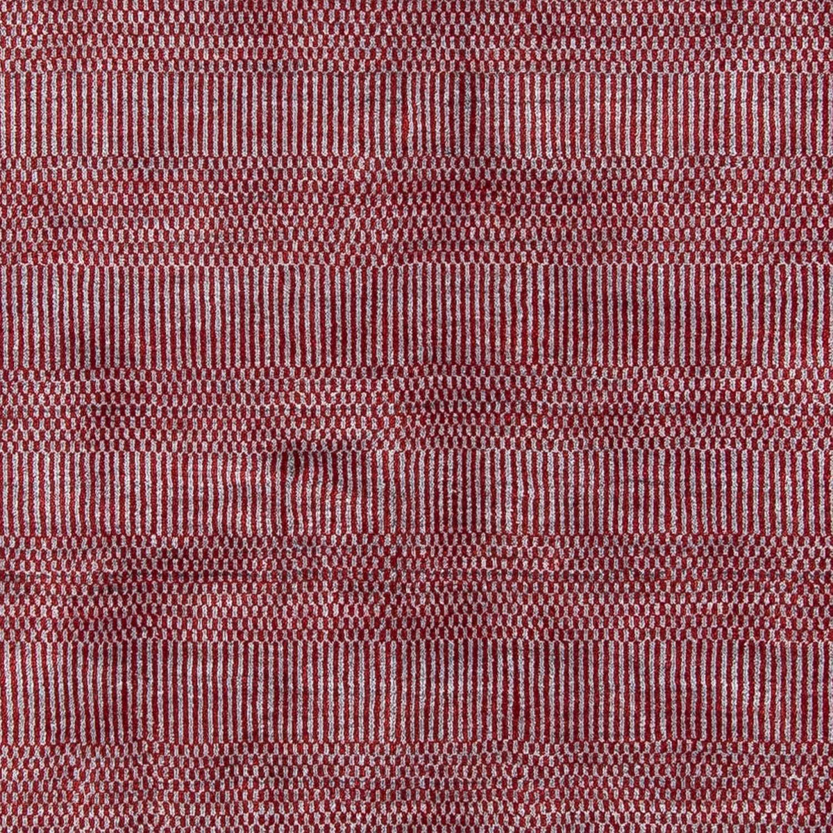 Designerski dywan - 201 x 142 cm - czerwony