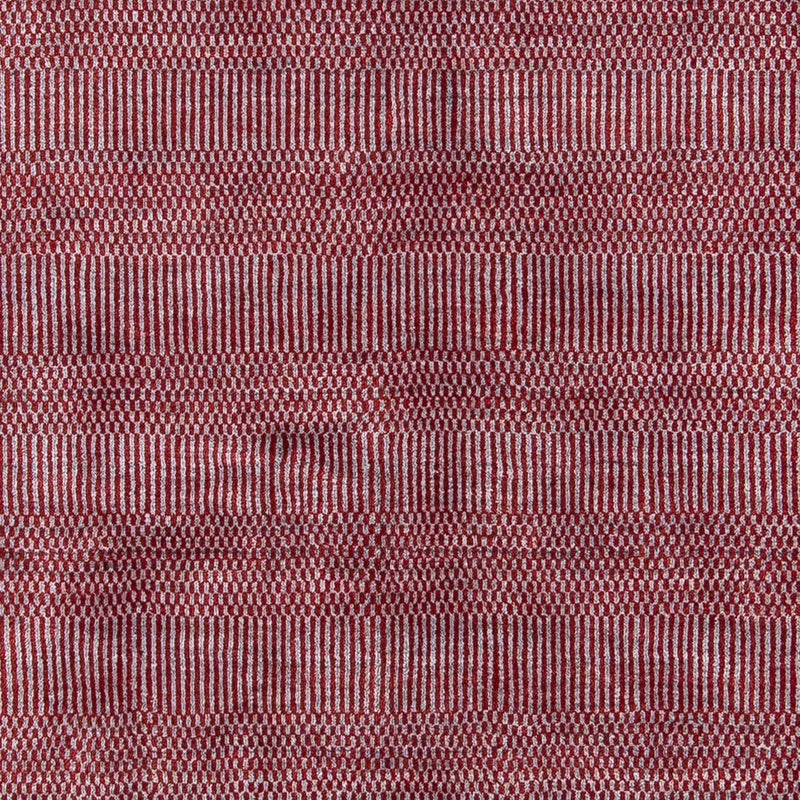 Designerski dywan - 201 x 142 cm - czerwony