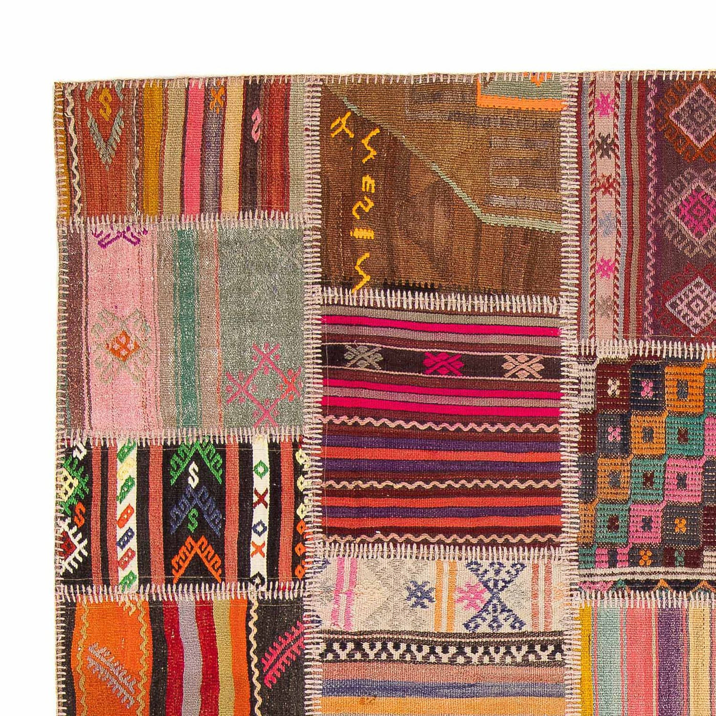 Dywan patchworkowy 300x216cm - Dywan wełniany