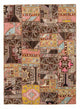 Dywan patchworkowy 173x241cm - Dywan wełniany