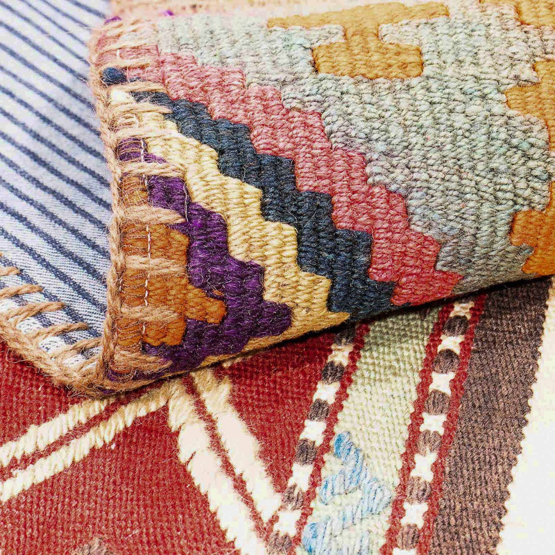 Dywan patchworkowy - 238 x 168 cm - wielokolorowy