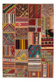 Dywan patchworkowy 170x240cm - Dywan wełniany