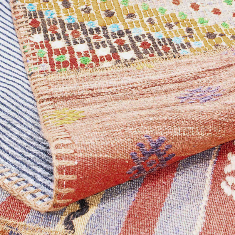 Dywan patchworkowy - 240 x 170 cm - wielokolorowy