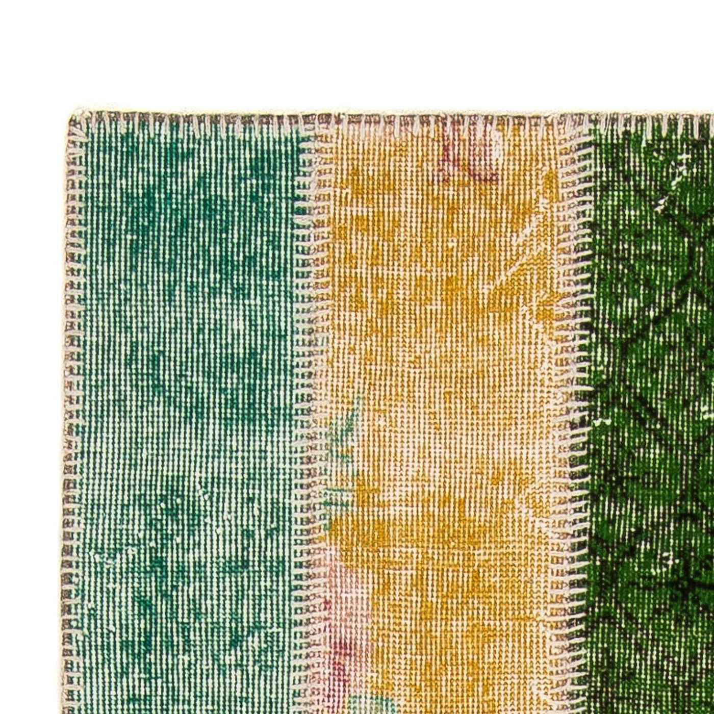 Dywan patchworkowy 202x80cm - Dywan wełniany