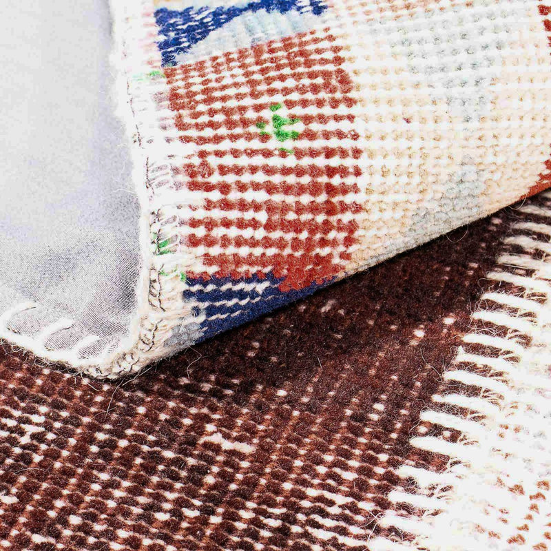 Dywan patchworkowy - 184 x 120 cm - wielokolorowy