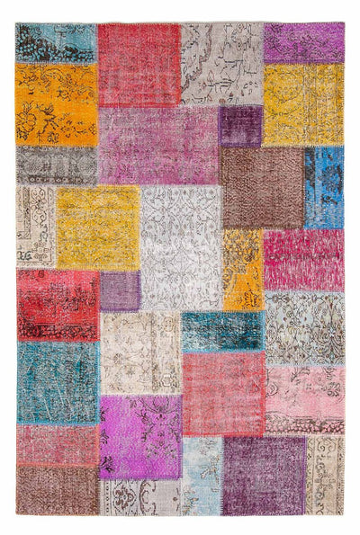 Dywan patchworkowy 250x300cm - Dywan wełniany
