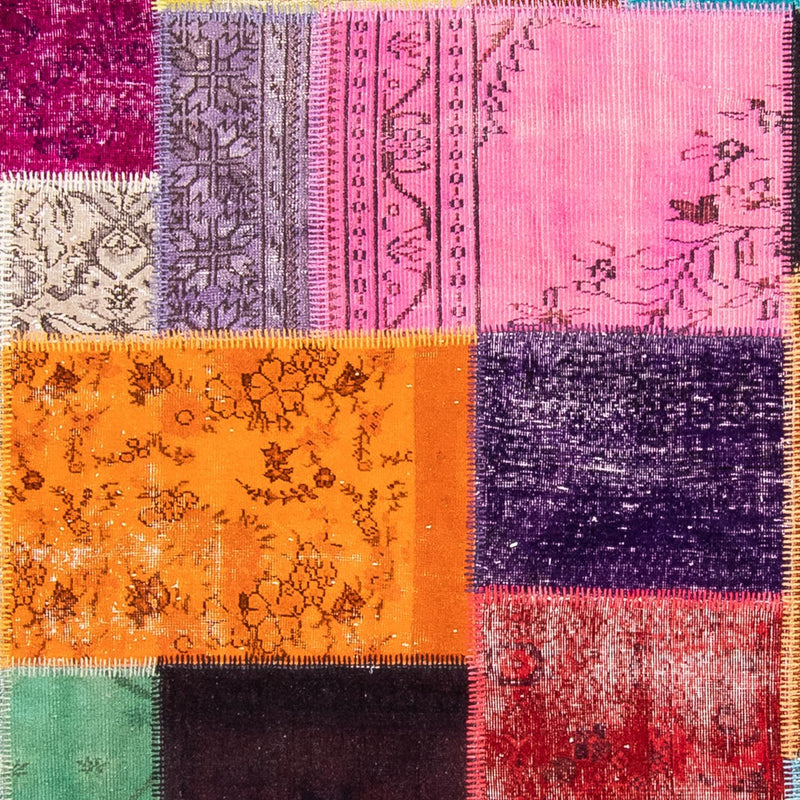 Dywan patchworkowy - 365 x 275 cm - wielokolorowy