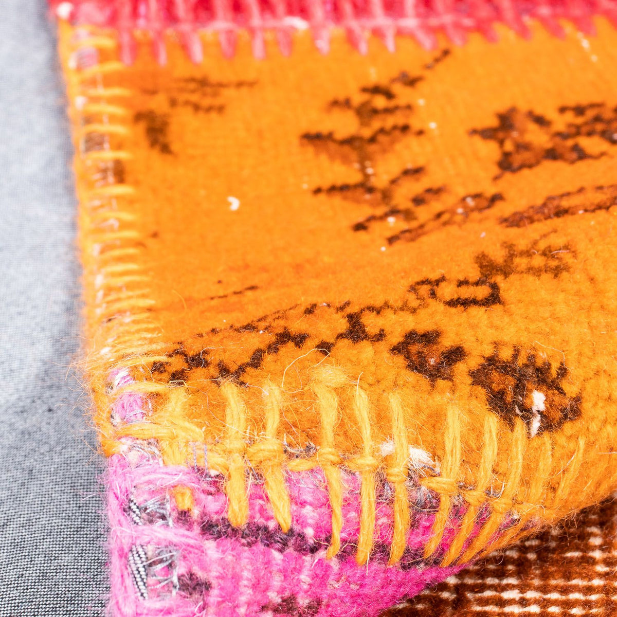 Dywan patchworkowy - 365 x 275 cm - wielokolorowy