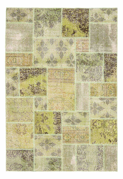 Dywan patchworkowy 172x242cm - Dywan wełniany