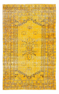Dywan Vintage - 269 x 165 cm - złoto