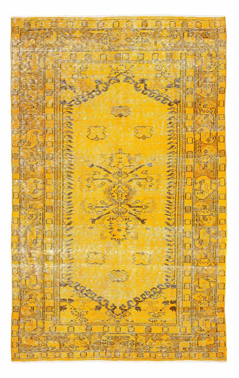 Dywan Vintage - 269 x 165 cm - złoto