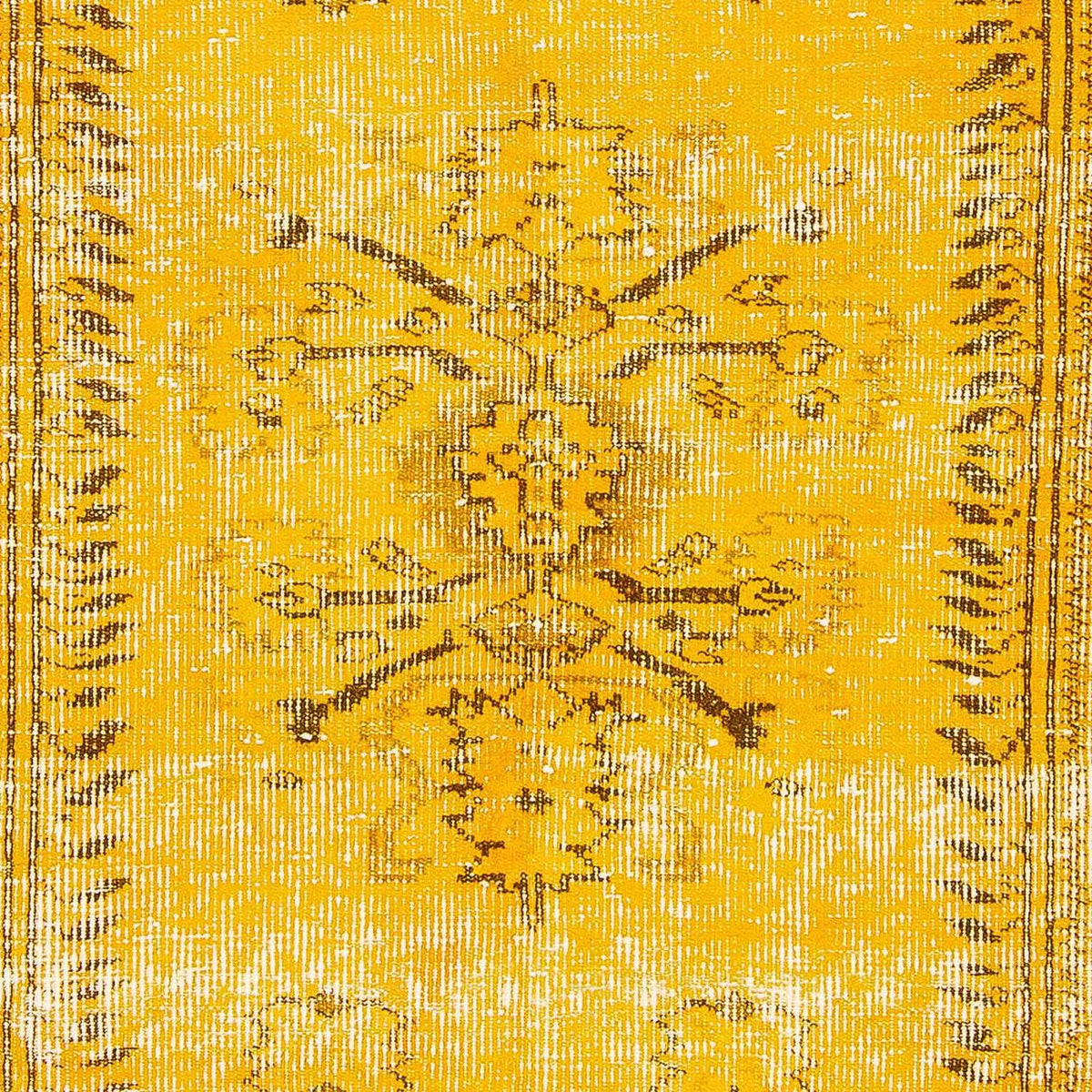 Dywan Vintage - 269 x 165 cm - złoto