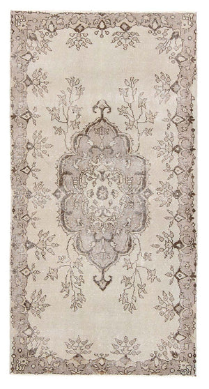 Biegacz Dywan Vintage - 213 x 112 cm - beżowy