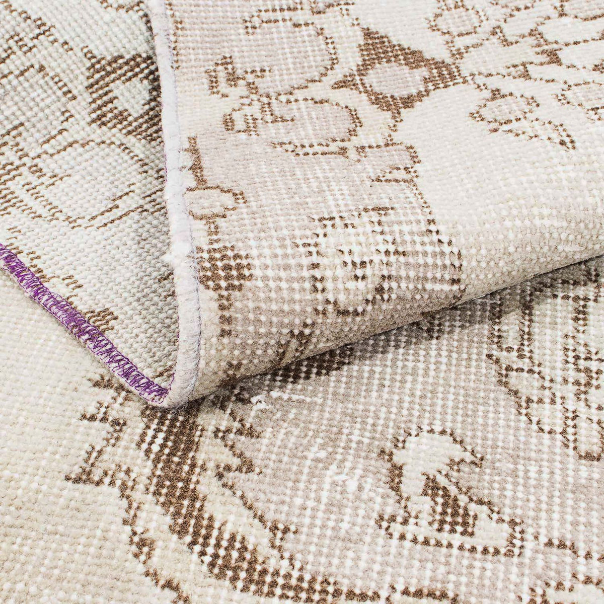 Biegacz Dywan Vintage - 213 x 112 cm - beżowy