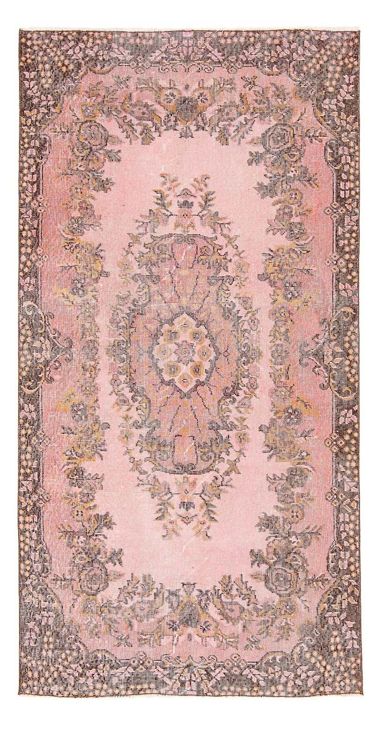 Biegacz Dywan Vintage - 210 x 114 cm - różowy