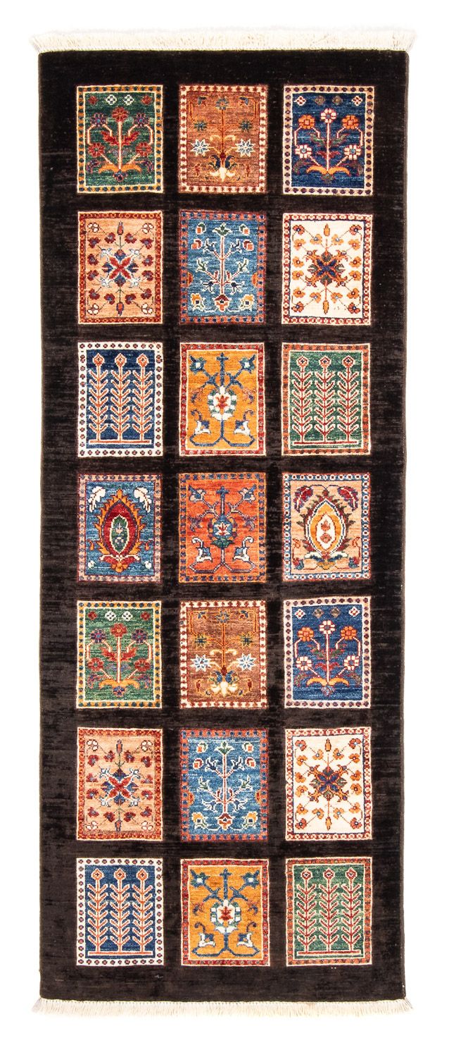 Biegacz Dywan Zieglera - 197 x 73 cm - ciemnobrązowy