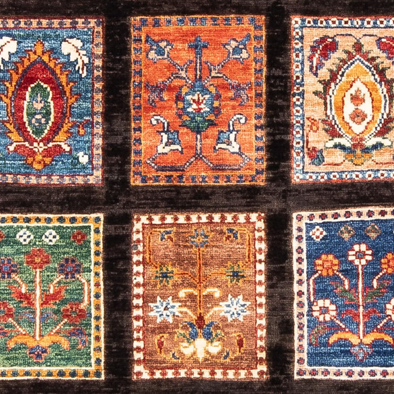 Biegacz Dywan Zieglera - 197 x 73 cm - ciemnobrązowy