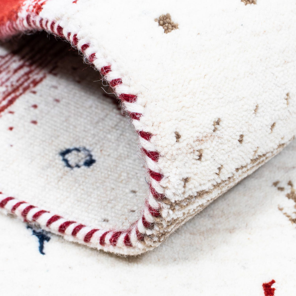 Dywan Gabbeh - Loribaft Perski - 198 x 145 cm - beżowy