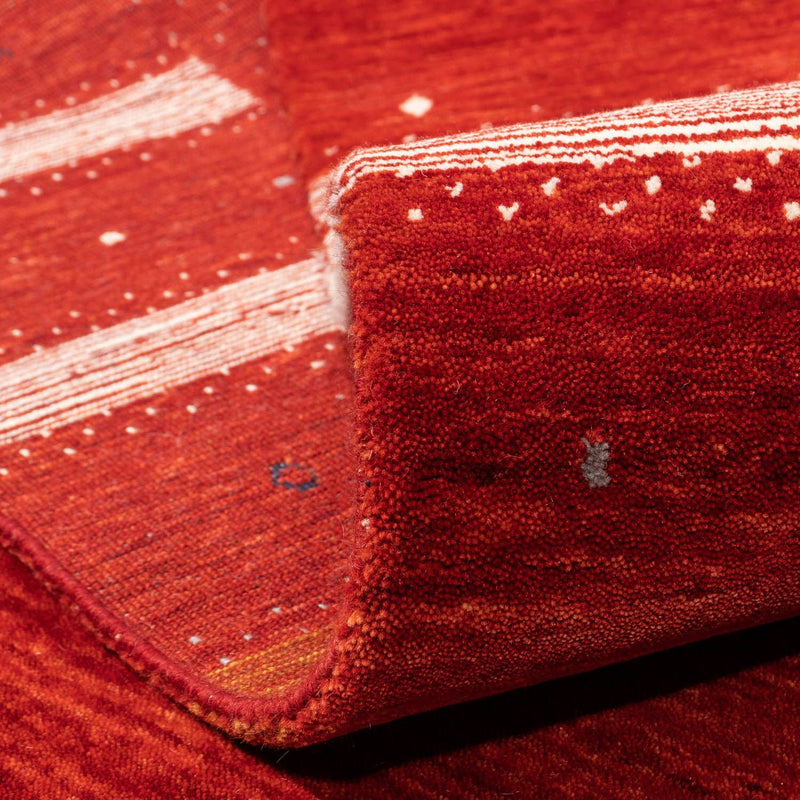 Dywan Gabbeh - Loribaft Perski - 303 x 207 cm - czerwony