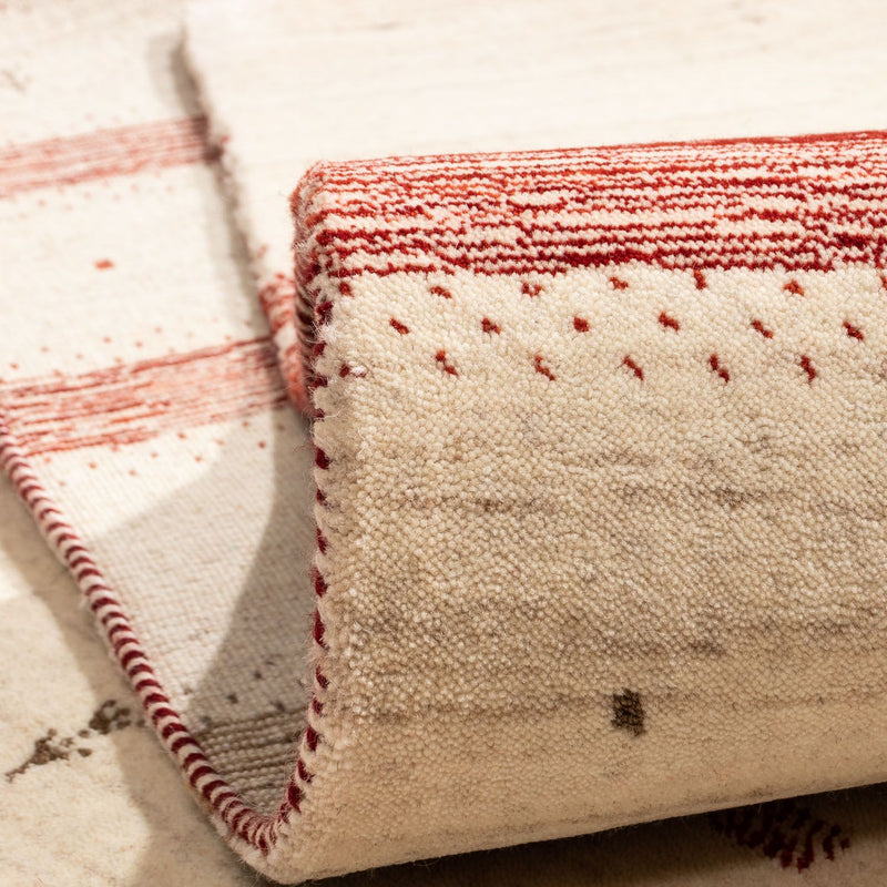 Dywan Gabbeh - Loribaft Perski - 304 x 207 cm - beżowy