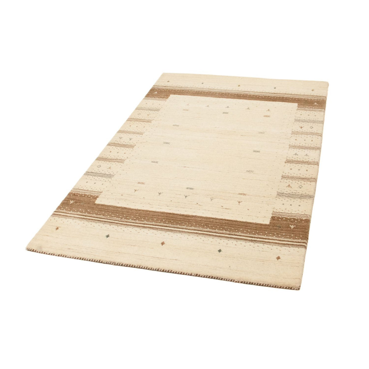 Dywan Gabbeh - Loribaft Perski - 160 x 94 cm - beżowy