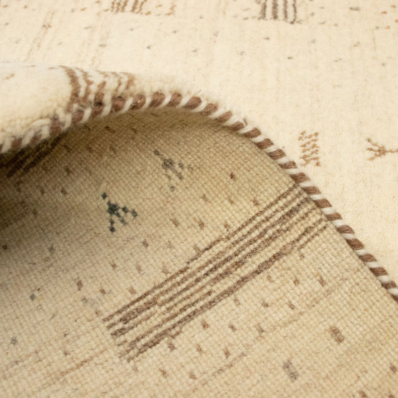 Dywan Gabbeh - Loribaft Perski - 160 x 93 cm - beżowy