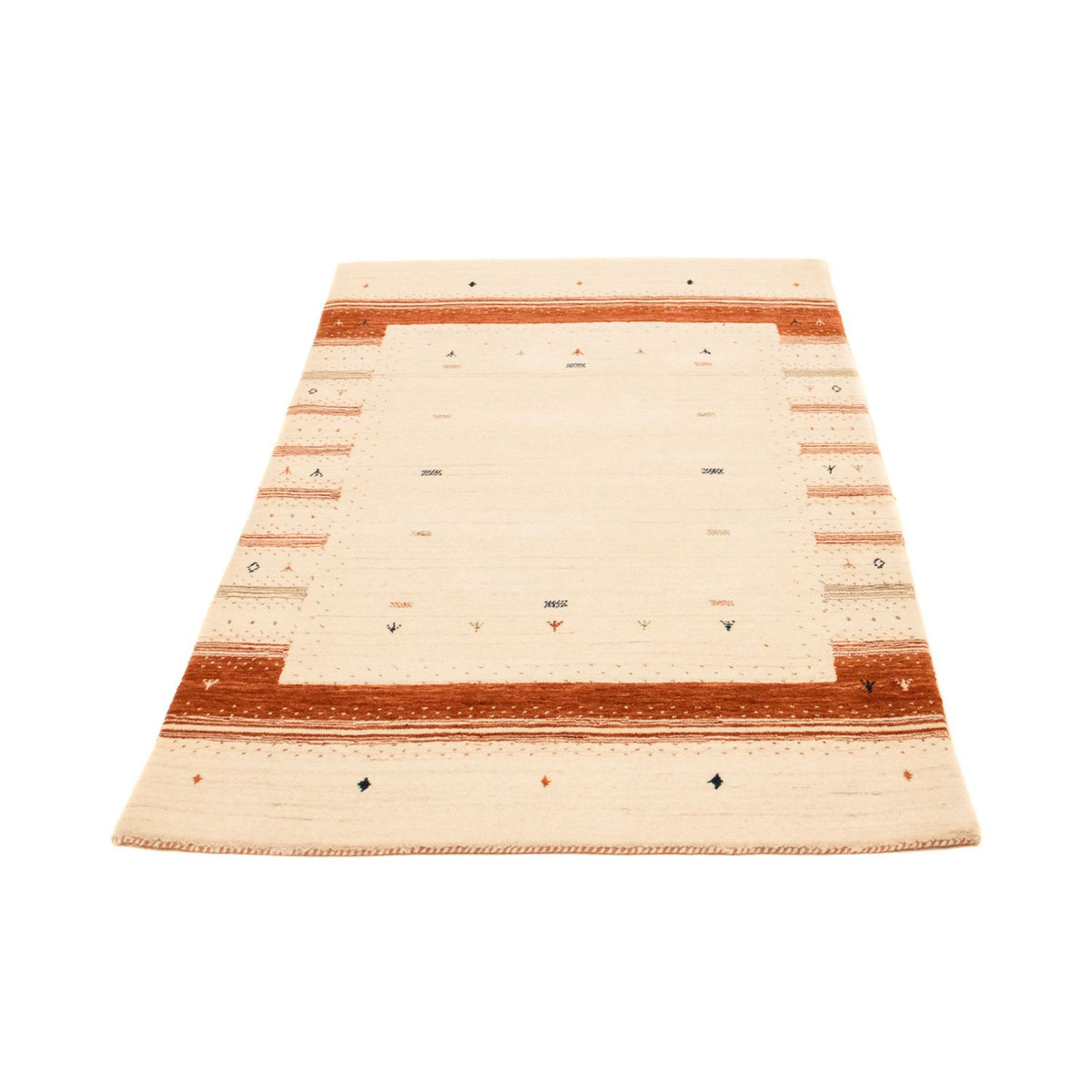 Dywan Gabbeh - Loribaft Perski - 160 x 94 cm - beżowy