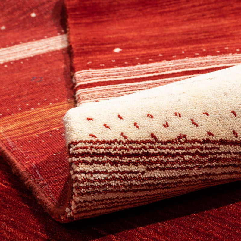 Dywan Gabbeh - Loribaft Perski - 345 x 255 cm - czerwony