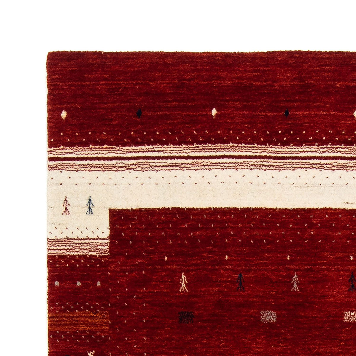 Loribaft Dywan 140x204cm - Dywan wełniany