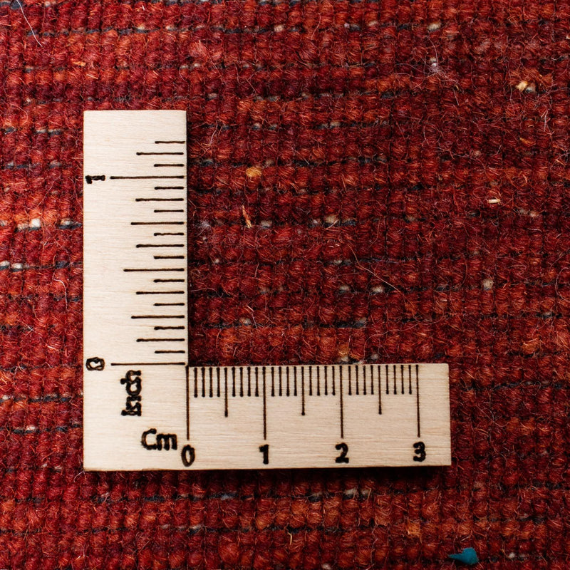 Dywan Gabbeh - Loribaft Perski - 204 x 140 cm - czerwony