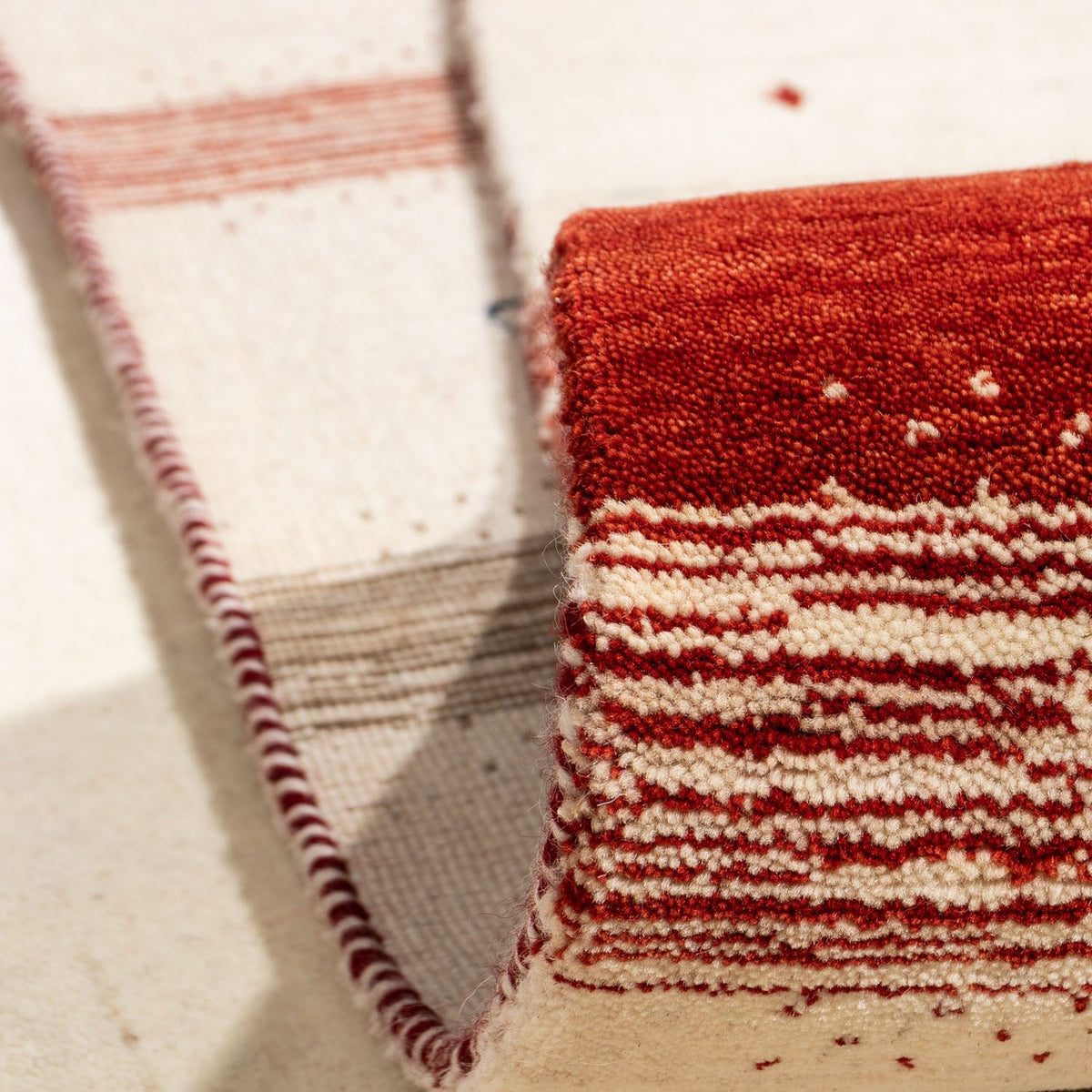 Dywan Gabbeh - Loribaft Perski - 346 x 254 cm - beżowy